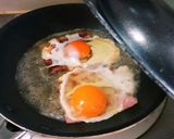 こだわりの♪ベーコンエッグ丼作り方2写真