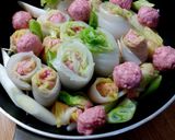 合挽肉の白菜巻き作り方3写真