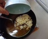 最貧の具なしカレーに納豆と葱作り方4写真