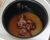 簡単♪まいぅー(・o・)　肉炊き込み♪作り方1写真