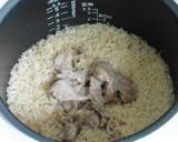 簡単♪まいぅー(・o・)　肉炊き込み♪作り方2写真