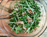シャキ！ぷちっ！豆苗とツナの胡麻サラダ作り方4写真