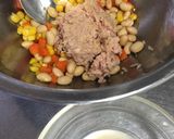 オイル控えめ ツナと大豆のオーロラサラダ作り方4写真