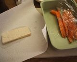 豆腐とスモークサーモンの重ね蒸し作り方1写真