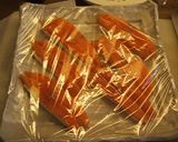 豆腐とスモークサーモンの重ね蒸し作り方2写真