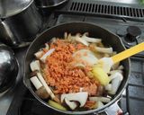 手鍋ひとつでサーモンクリームパスタ♡作り方5写真
