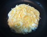 玉子1個で4人分!豆腐チーズオムレツ!作り方5写真