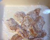とり胸ほうれん卵の三色丼★作り方3写真