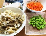ごぼう れんこん 人参 サラダ作り方1写真