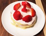 簡単！1歳のお誕生日バナナパンケーキ♡作り方4写真