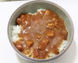 一度に二度美味しい♪親子カレー丼作り方2写真