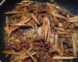 牛肉とごぼうのガッツリおかずキンピラ作り方5写真