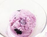 材料3つ！ブルーベリーヨーグルトのアイス作り方6写真