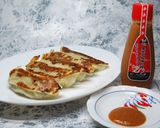 ジャンボ餃子の餃むす（餃子のおにぎり）作り方4写真