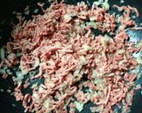 ワンポットパスタなすしめじのミートソース作り方4写真