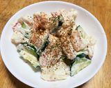 中２が作る ☆油不使用！茹でるエビマヨ☆作り方6写真