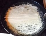 ボリューム満点そうめん豚キムチ作り方1写真