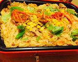 ボリューム満点そうめん豚キムチ作り方5写真