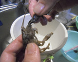 マジャク　下処理　と　唐揚げ!(^^)!作り方1写真