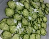 きゅうりと油揚げのおひたし☆作り方1写真