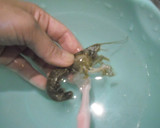 マジャク　下処理　と　唐揚げ!(^^)!作り方3写真