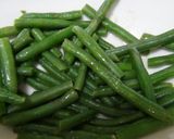 凍ったまま～レンジで冷凍いんげんのソテー作り方3写真