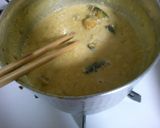 簡単、かぼちゃと 卵の クリームスープ♪作り方4写真