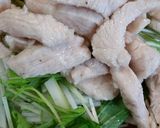 ゆで鶏を使ったわさび醤油サラダ～むね肉～作り方4写真