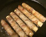 ごぼう肉巻き作り方5写真