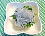 しらすと大葉の冷奴作り方3写真