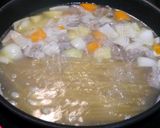 ワンポットパスタ！定食屋のカレースパ♪作り方1写真