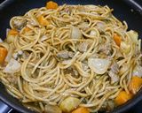 ワンポットパスタ！定食屋のカレースパ♪作り方2写真