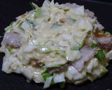 山芋たっぷりふわふわ関西風お好み焼き♪作り方6写真