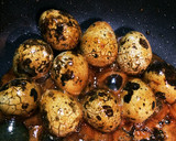 殻ごと☆うずら卵の焼き鳥風甘辛炒め作り方3写真