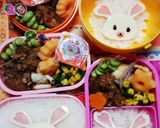 キャラ弁♡うさぎのモフィ　簡単作り方8写真