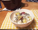 ストウブ鍋でホクホク♪塩糀のさつま芋ご飯作り方6写真