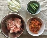 ☆豚キムチ☆作り方1写真