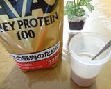 飲みやすい♡ＨＯＴプロテインミルク作り方4写真
