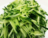 きゅうり&鶏ささみ&春雨の中華風サラダ作り方4写真