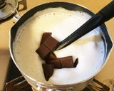 簡単☆ふわふわ濃厚チョコムース（≧∇≦）作り方3写真