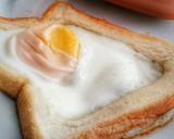 ※ランチパックのミミ救済目玉焼き※作り方5写真