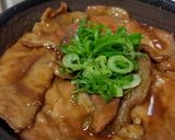 簡単新再現☆吉野家風ロース豚丼十勝仕立て作り方82写真