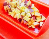 さつま芋ときのこの味噌ハンバーグ作り方1写真