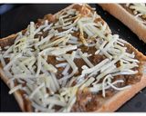 リメイク＊カレーチーズトースト作り方2写真