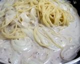 ♪♪ほんのりすみれ色の玉ねぎパスタ♪♪♪作り方1写真