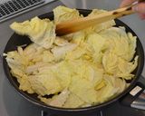 白菜とほたてのクリーム煮作り方5写真