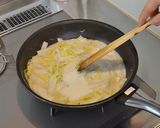 白菜とほたてのクリーム煮作り方7写真