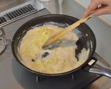 白菜とほたてのクリーム煮作り方8写真