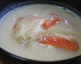 豆乳リゾット風( ゜⊇゜)ノﾎｨ作り方1写真