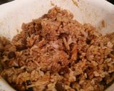 かぼちゃと鶏肉のミルフィーユ丼作り方5写真
